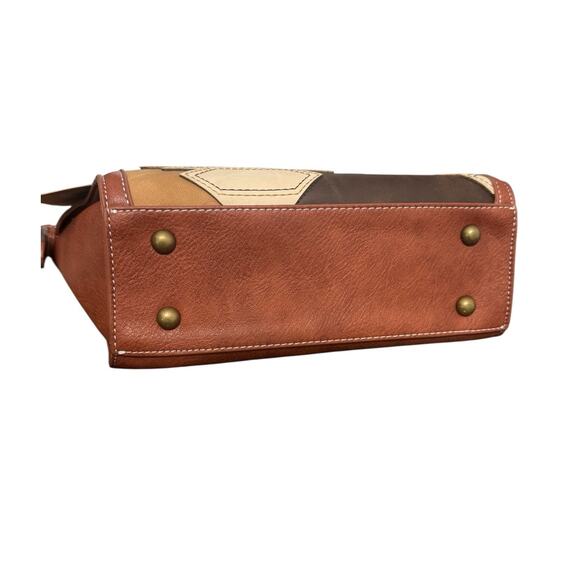 NWT! Catchfly Studio Aztec‎ Crossbody Bucket Bag Southwestern Style Purse - Picture 9 of 9